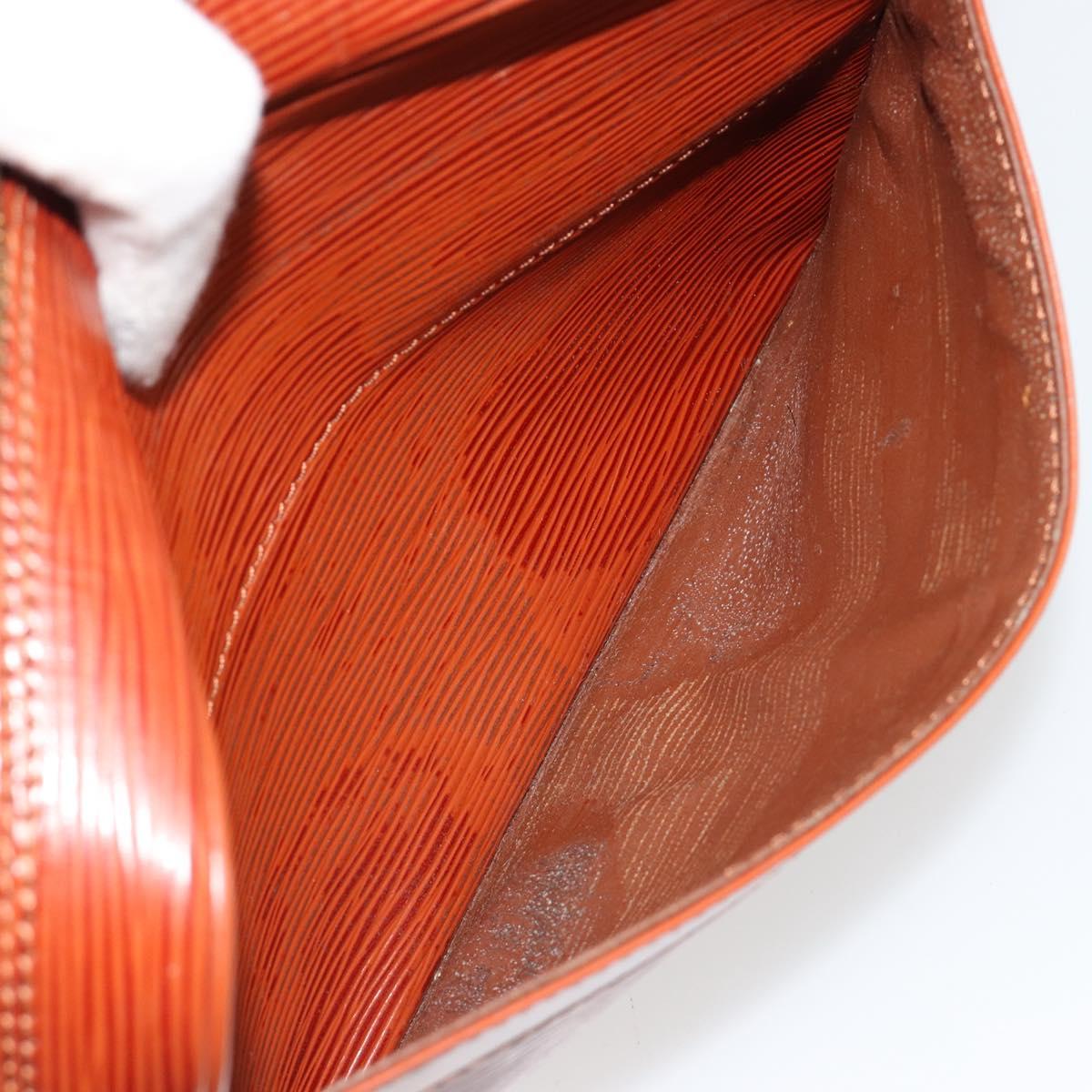 LOUIS VUITTON Epi Trocadero 23 Shoulder Bag Brown M52313 LV Auth 186055