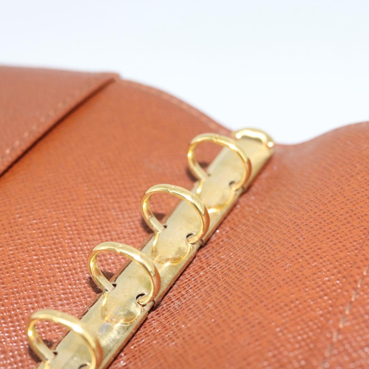 LOUIS VUITTON Monogram Agenda PM Day Planner Cover R20005 LV Auth 186064A