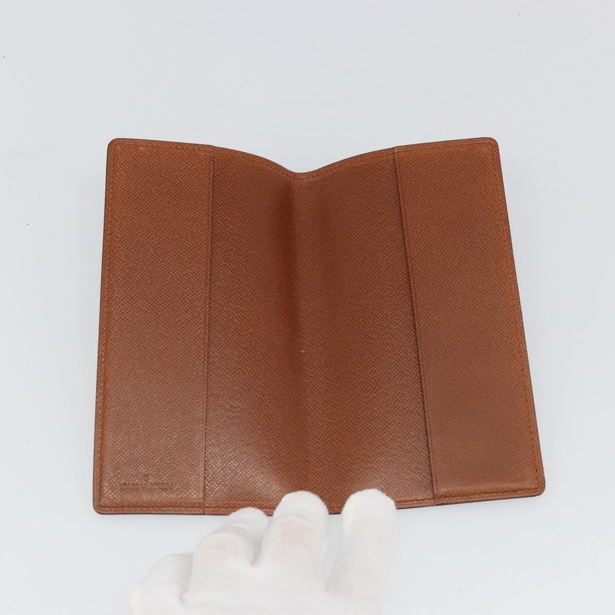 LOUIS VUITTON Monogram Day Planner Cover LV Auth 186066A