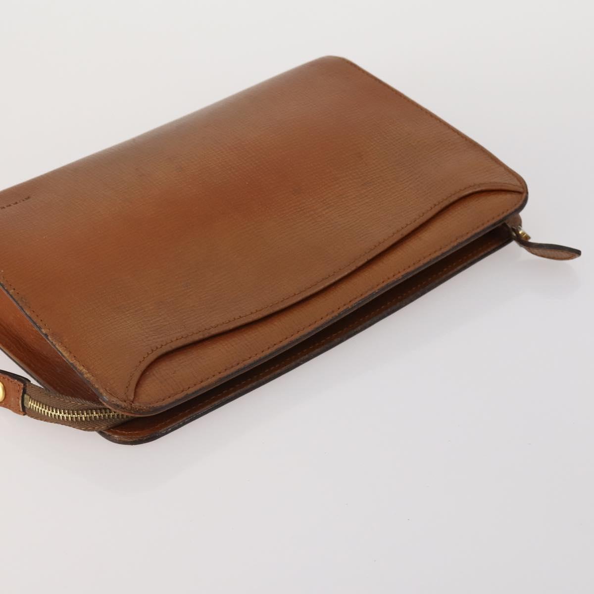 Burberrys Burberry Cartier Bag PVC Leather 4 Set Brown Bordeaux Auth 186068