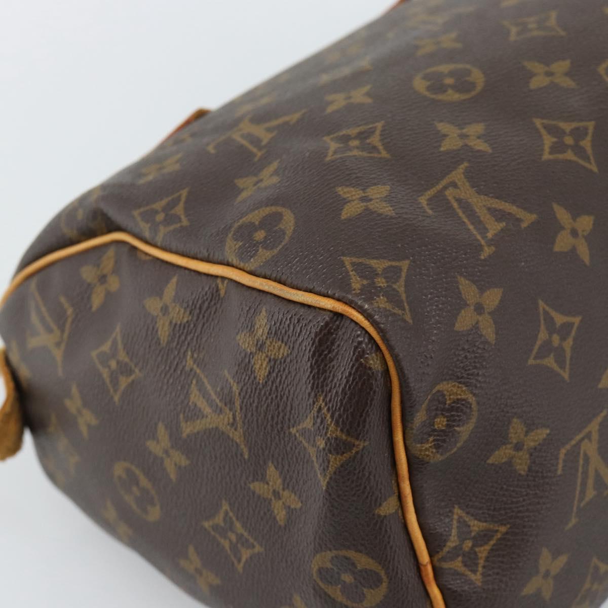 LOUIS VUITTON Monogram Speedy 25 Hand Bag M41528 LV Auth 186090A