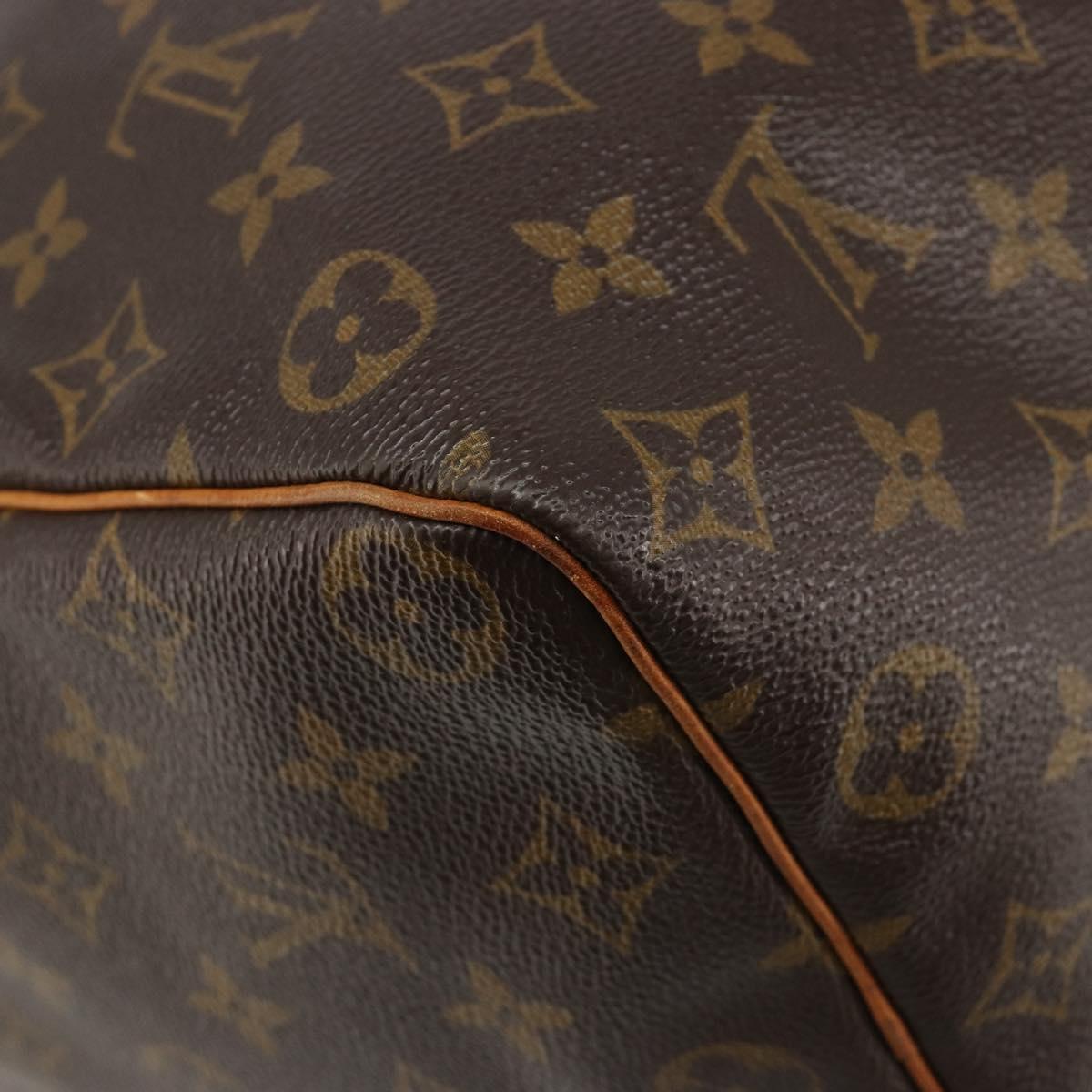 LOUIS VUITTON Monogram Speedy 35 Hand Bag M41524 LV Auth 186099A