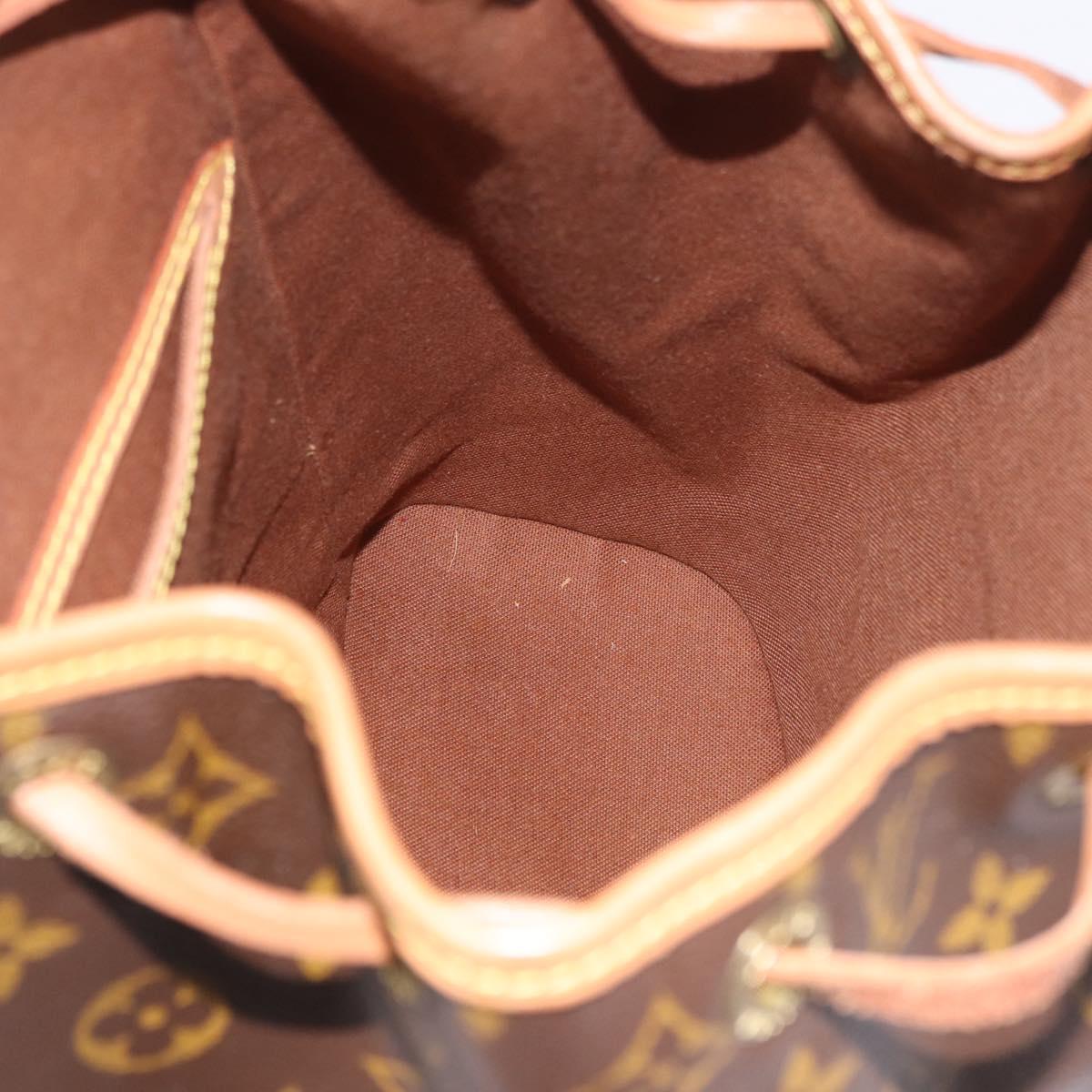 LOUIS VUITTON Monogram Montsouris PM Backpack M51137 LV Auth 186103A