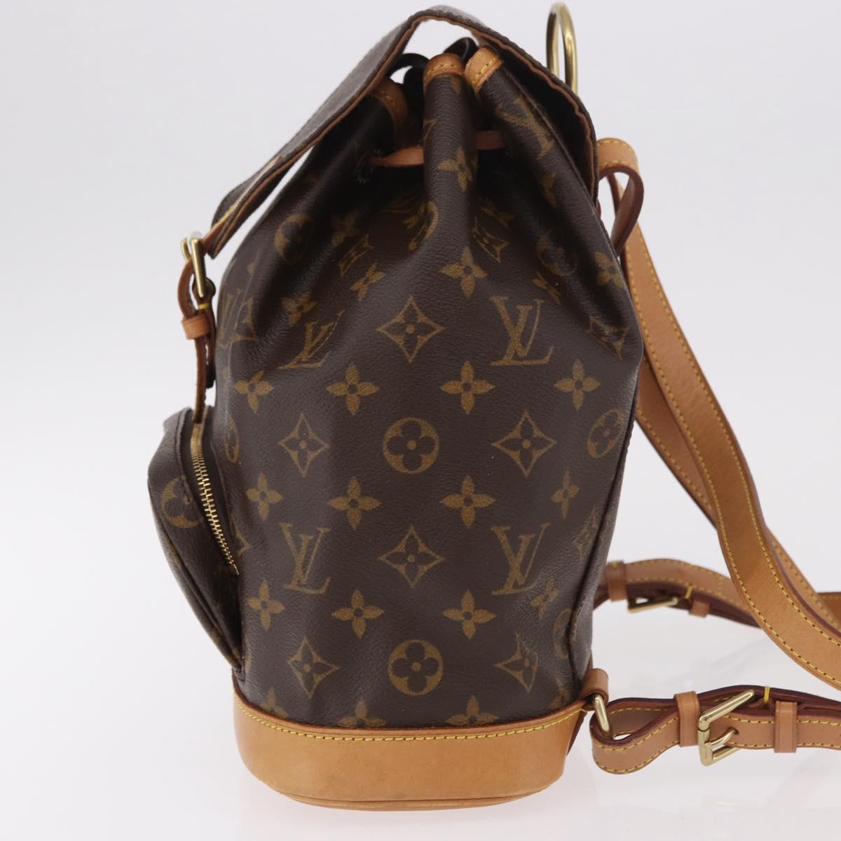LOUIS VUITTON Monogram Montsouris PM Backpack M51137 LV Auth 186103A