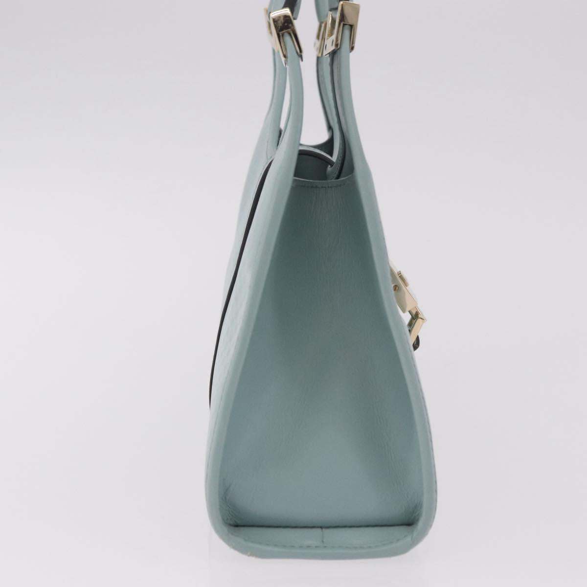 GUCCI Micro Guccissima Jackie Bag Gold Light Blue 002 1068 2404 Auth 186130V