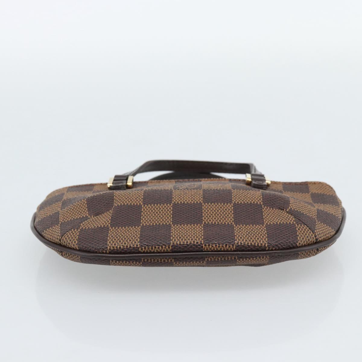 LOUIS VUITTON Damier Ebene Manosque GM Accessory Pouch N51120 LV Auth 186138A