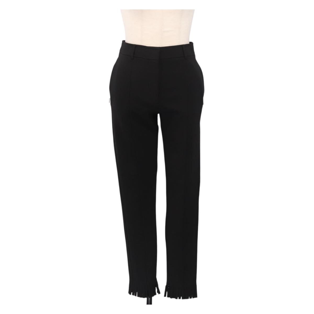BURBERRY Pants Rayon Black Auth 186149M