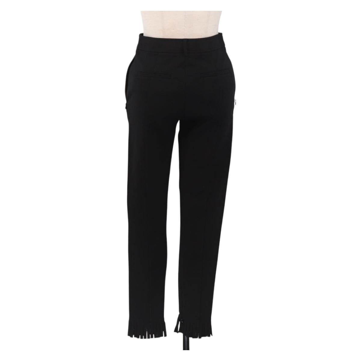 BURBERRY Pants Rayon Black Auth 186149M