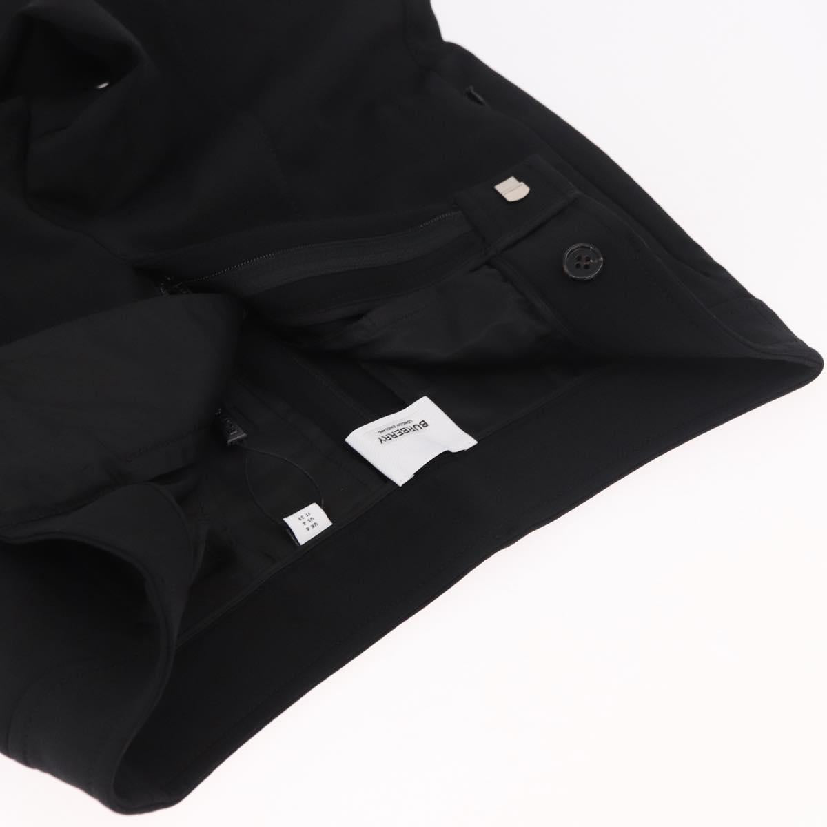 BURBERRY Pants Rayon Black Auth 186149M