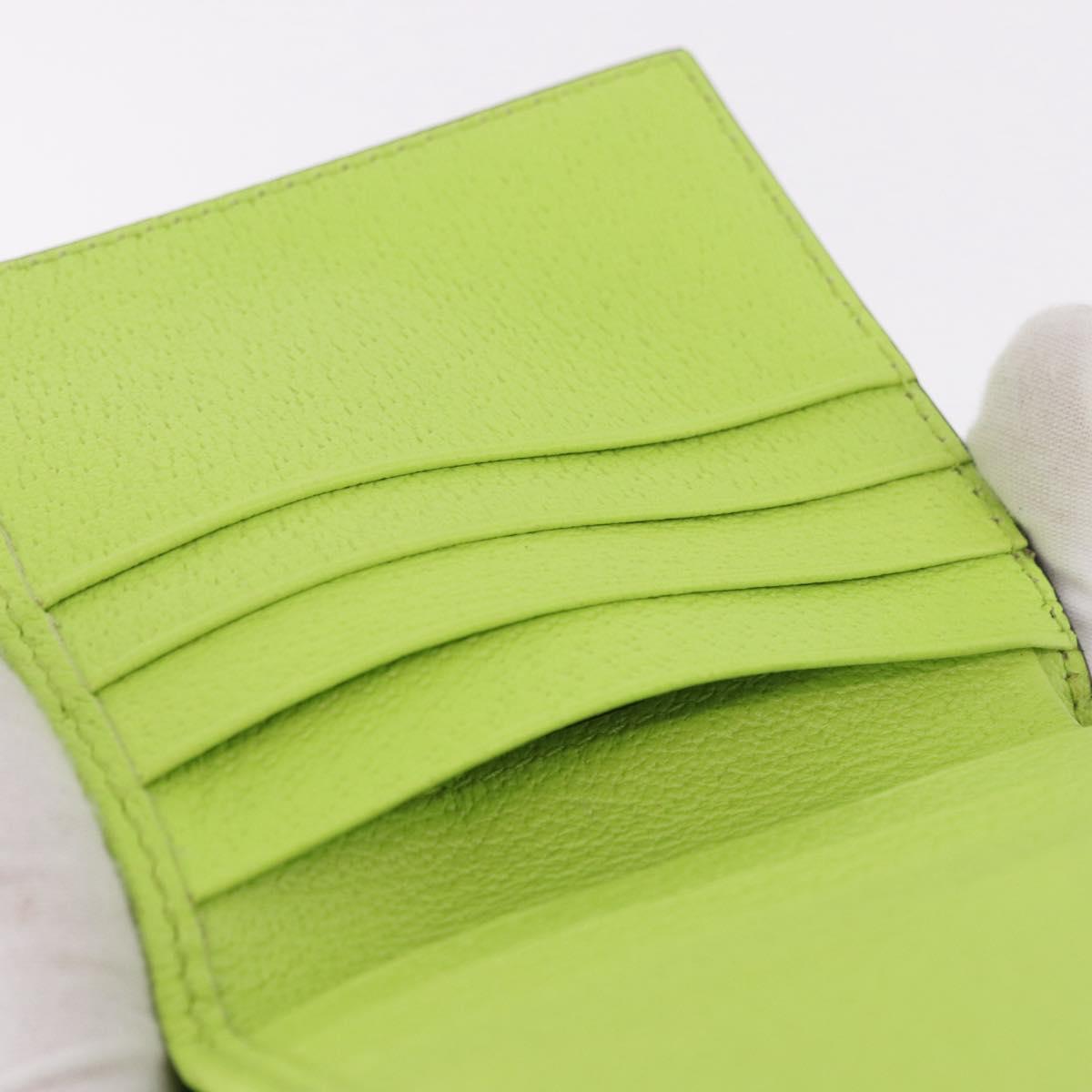 GUCCI GG Supreme Wallet PVC Beige 835323 Auth 186159M