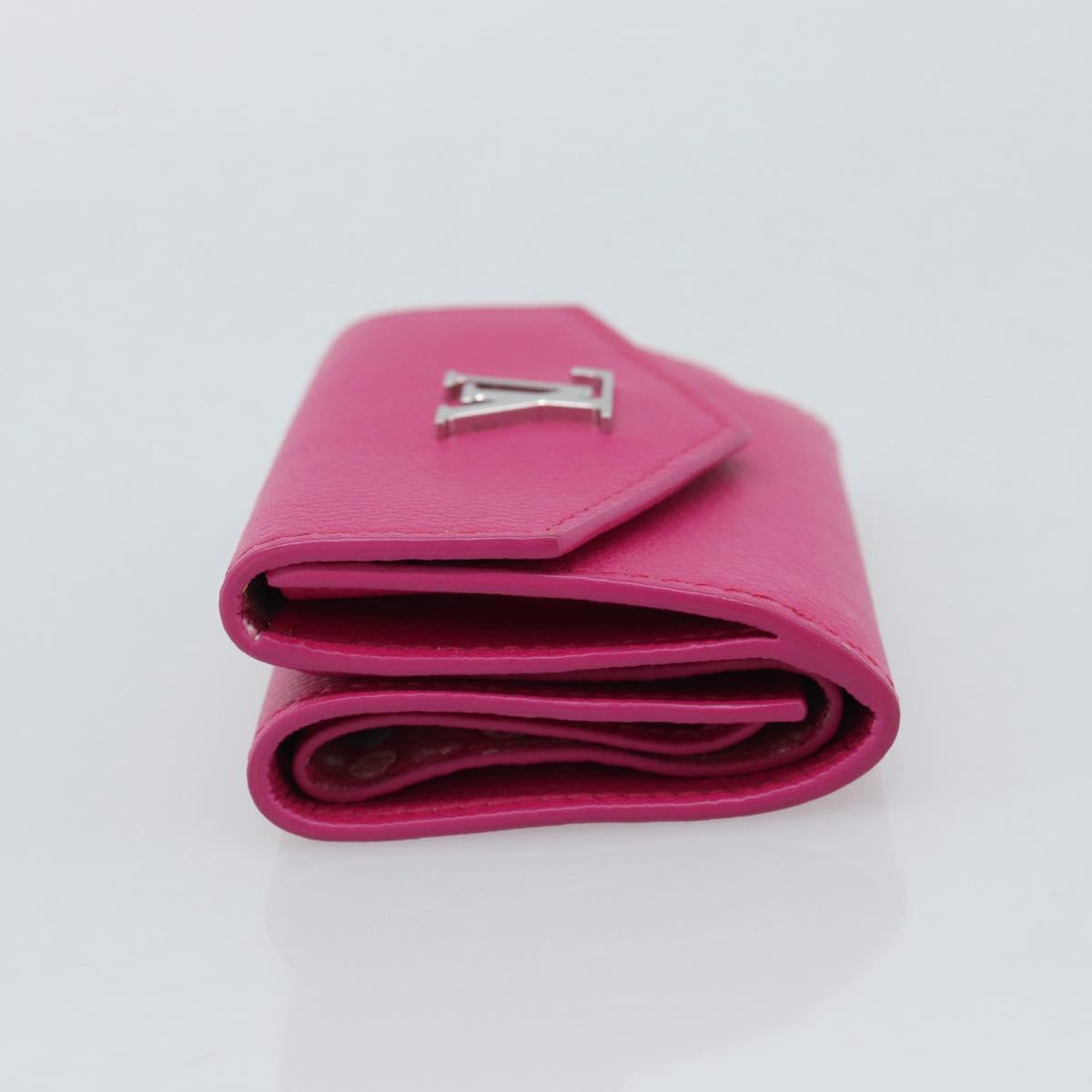 LOUIS VUITTON Portefeuille Rock Mini Wallet Leather Pink M81886 LV Auth 186174M