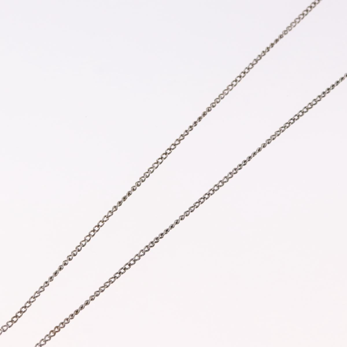 LOUIS VUITTON Ring Necklace metal Silver M62485 LV Auth 186175