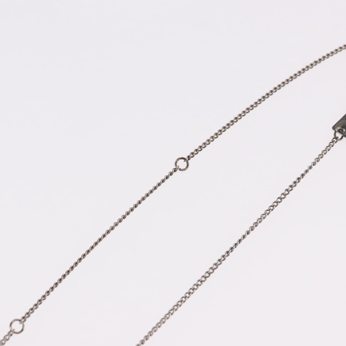 LOUIS VUITTON Ring Necklace metal Silver M62485 LV Auth 186175