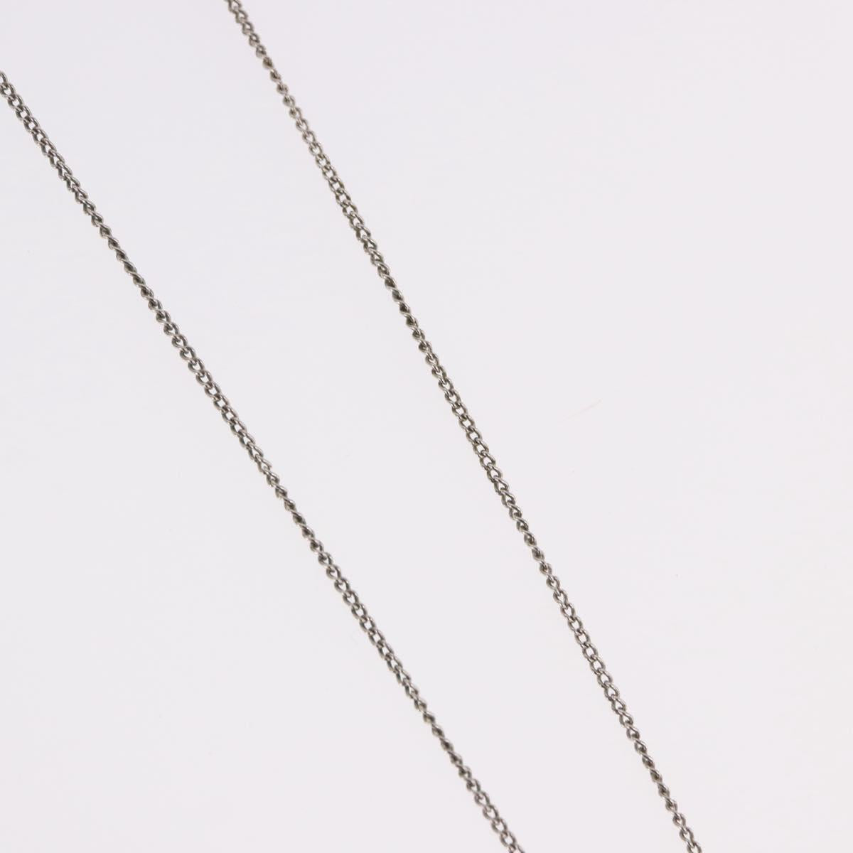 LOUIS VUITTON Ring Necklace metal Silver M62485 LV Auth 186175