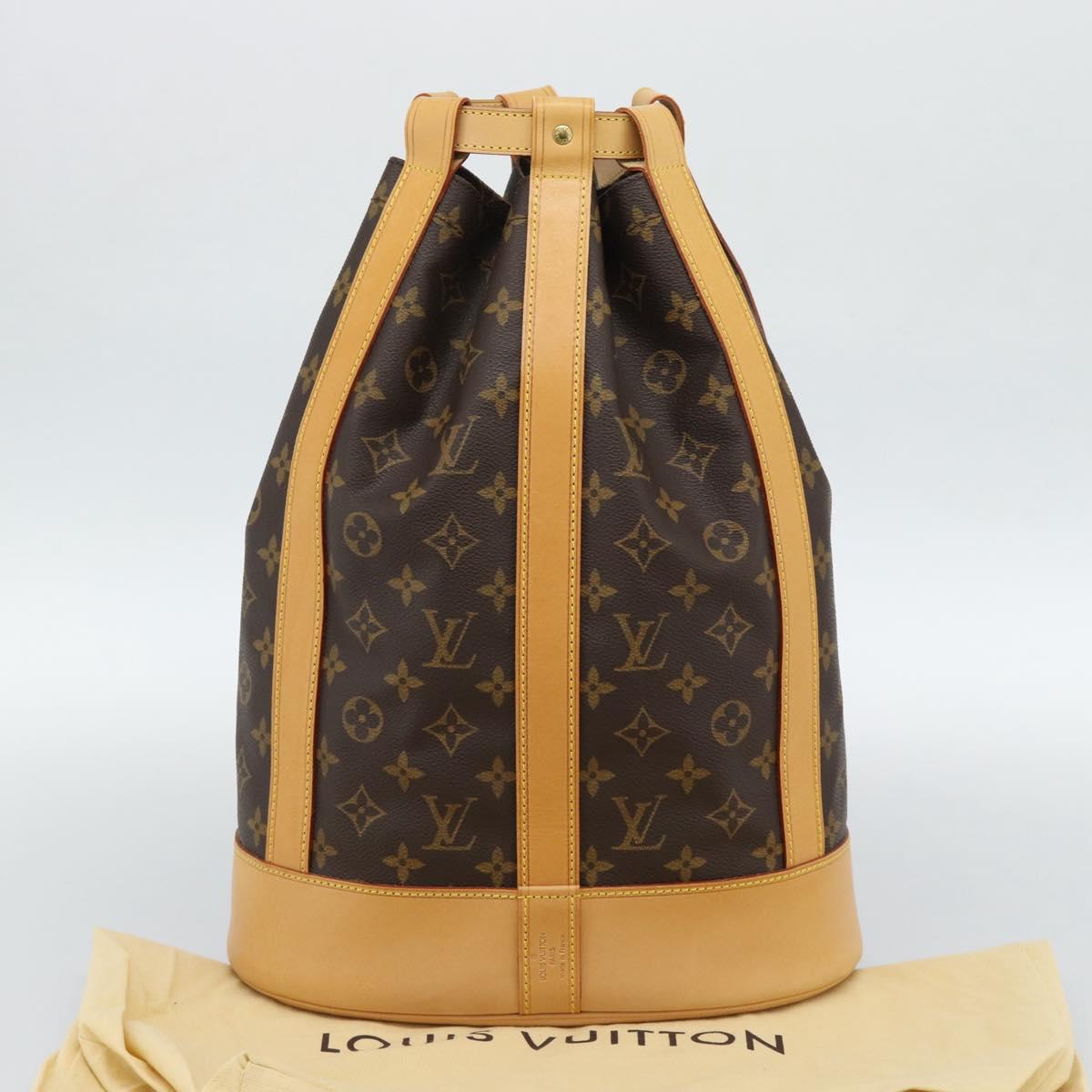 LOUIS VUITTON Monogram Randonnee PM Shoulder Bag M42243 LV Auth 186184SAM