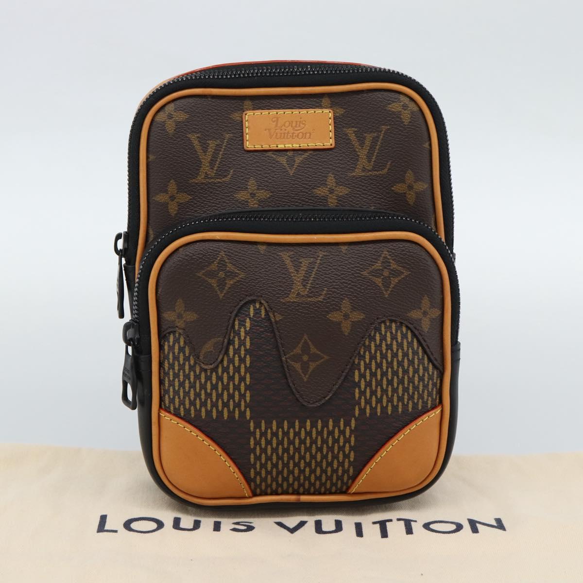 LOUIS VUITTON Damier Giant Amazon Sling Bag Bag Brown N40379 LV Auth 186187SM