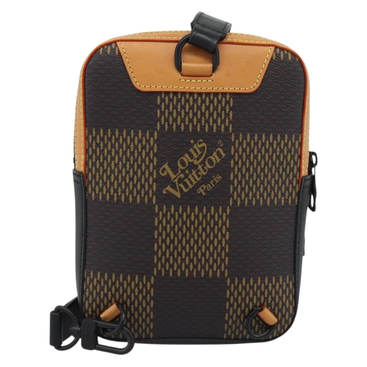 LOUIS VUITTON Damier Giant Amazon Sling Bag Bag Brown N40379 LV Auth 186187SM