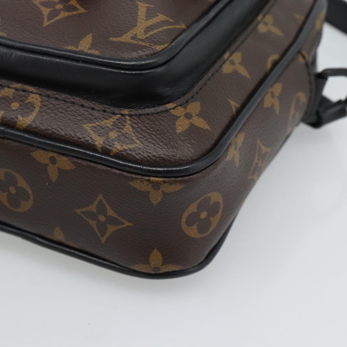LOUIS VUITTON Macassar Christopher Wearable Wallet Bag M69404 LV Auth 186189V