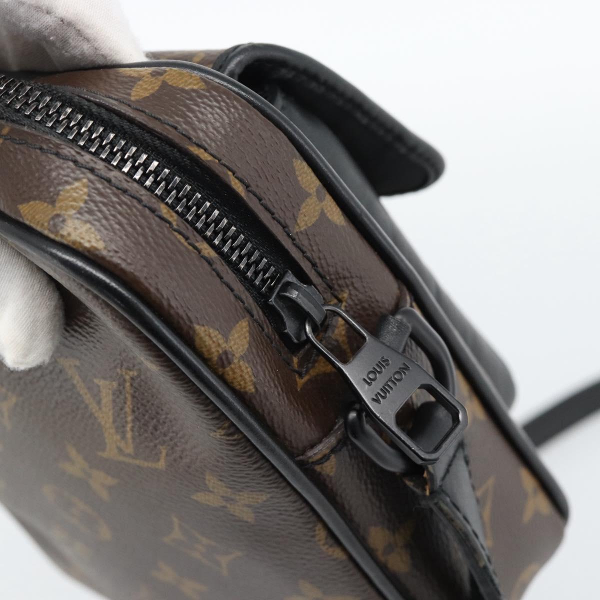 LOUIS VUITTON Macassar Christopher Wearable Wallet Bag M69404 LV Auth 186189V