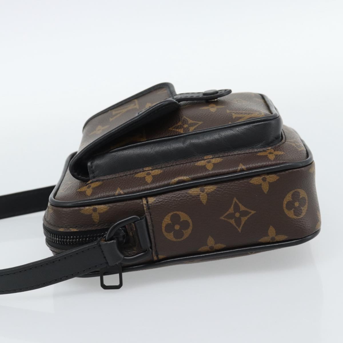 LOUIS VUITTON Macassar Christopher Wearable Wallet Bag M69404 LV Auth 186189V