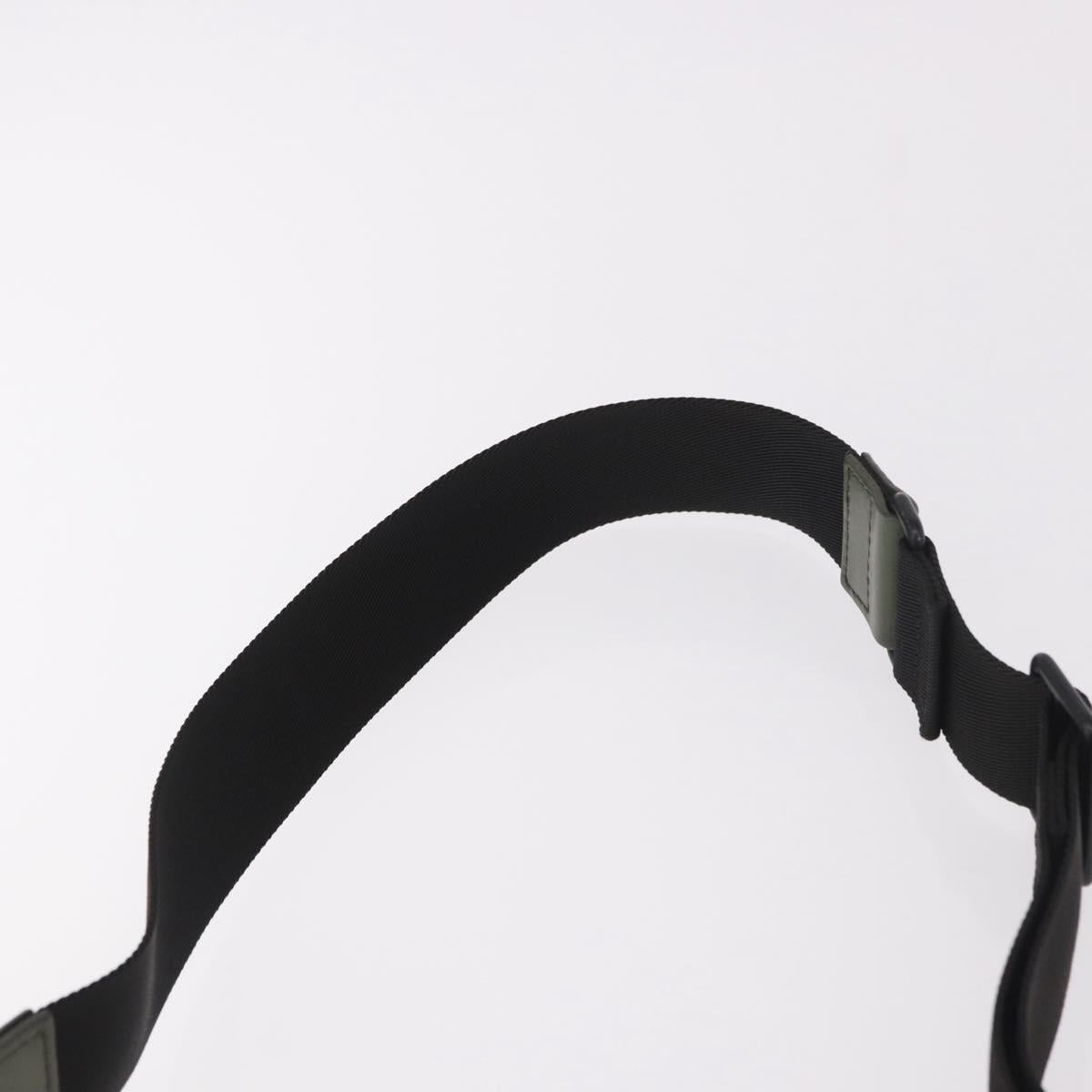 LOUIS VUITTON Monogram Shadow Chalk Sling Bag Green M44634 LV Auth 186190M