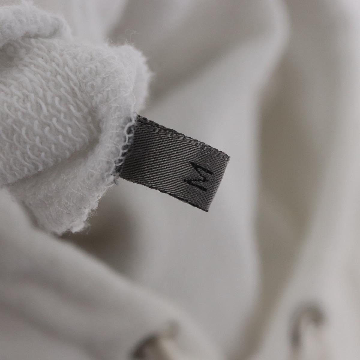 Christian Dior DIOR HOMME Bee Hoodie Cotton White Auth 186193M