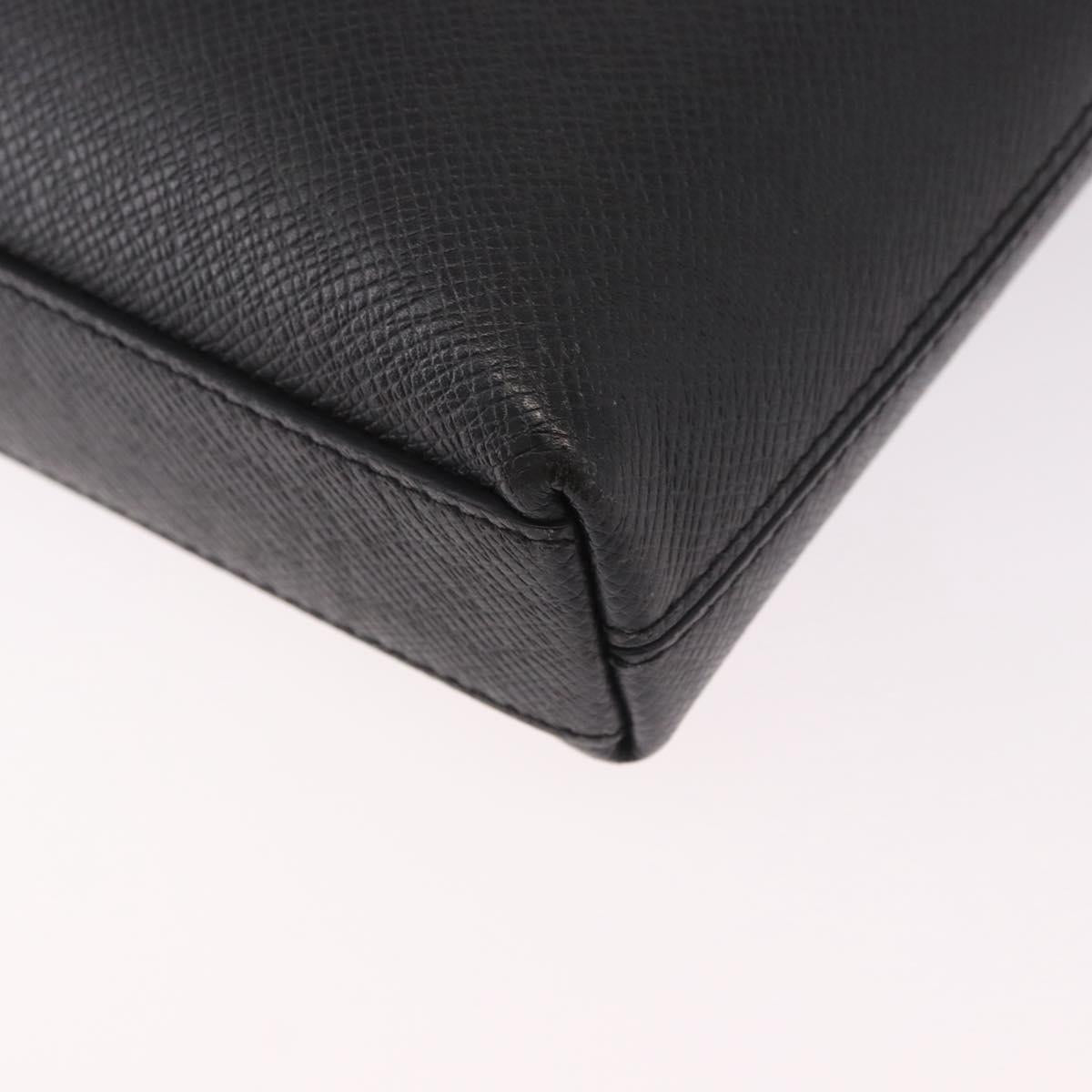 LOUIS VUITTON Taiga Pochette Grigori Shoulder Bag Ardoise M32712 LV Auth 186206A