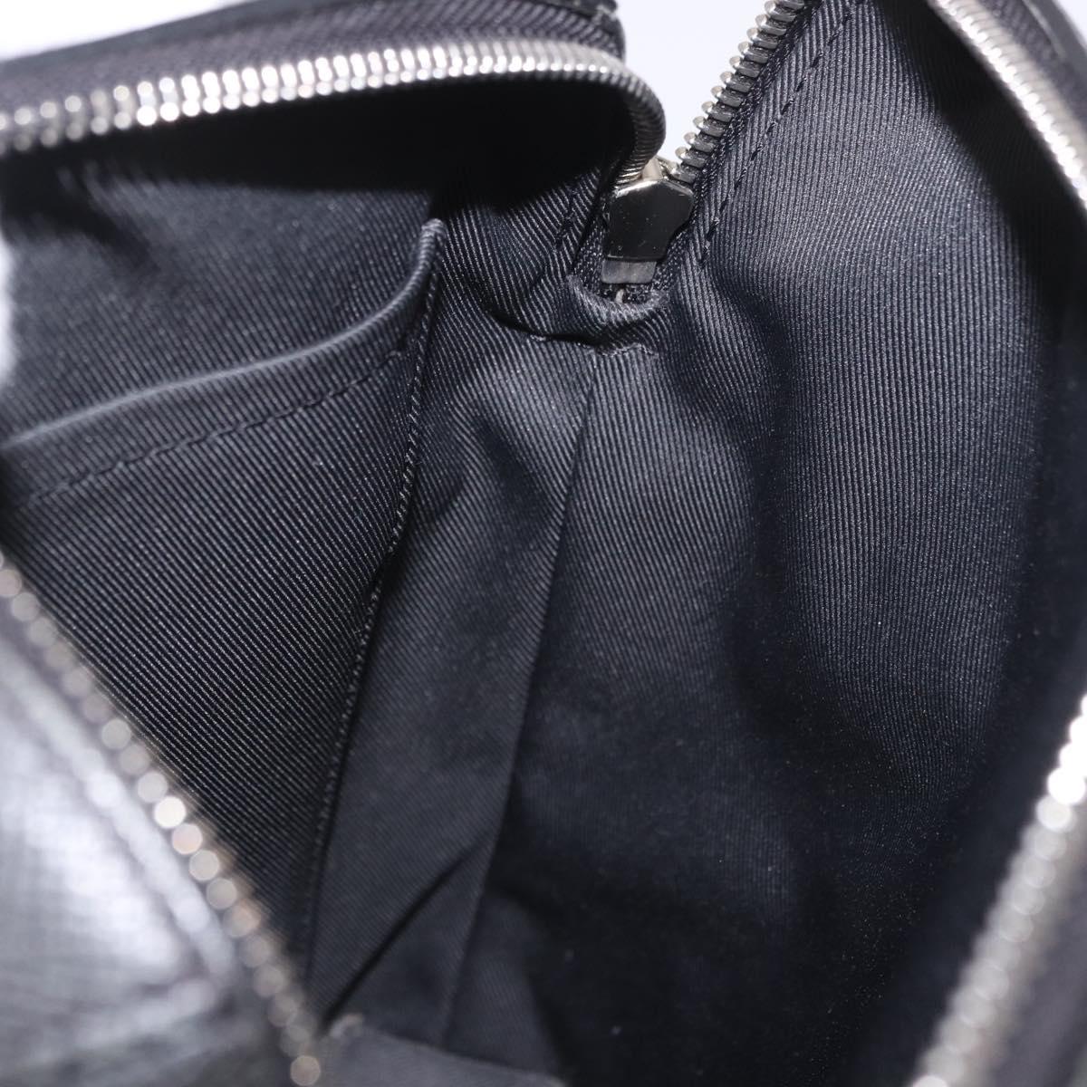 LOUIS VUITTON Taiga Pochette Grigori Shoulder Bag Ardoise M32712 LV Auth 186206A