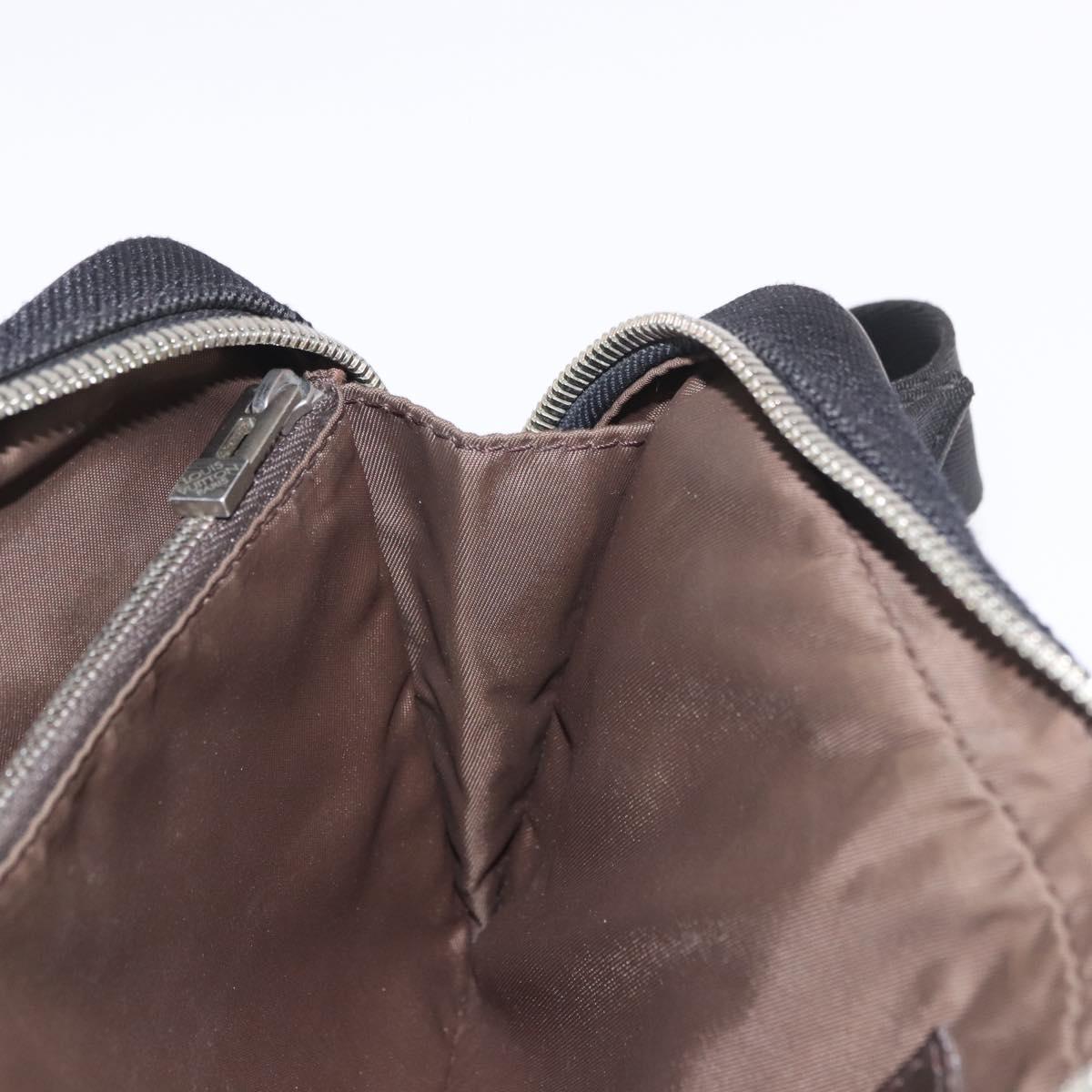 LOUIS VUITTON Damier Geant Acrobat Shoulder Bag Canvas Black M93620 Auth 186207A