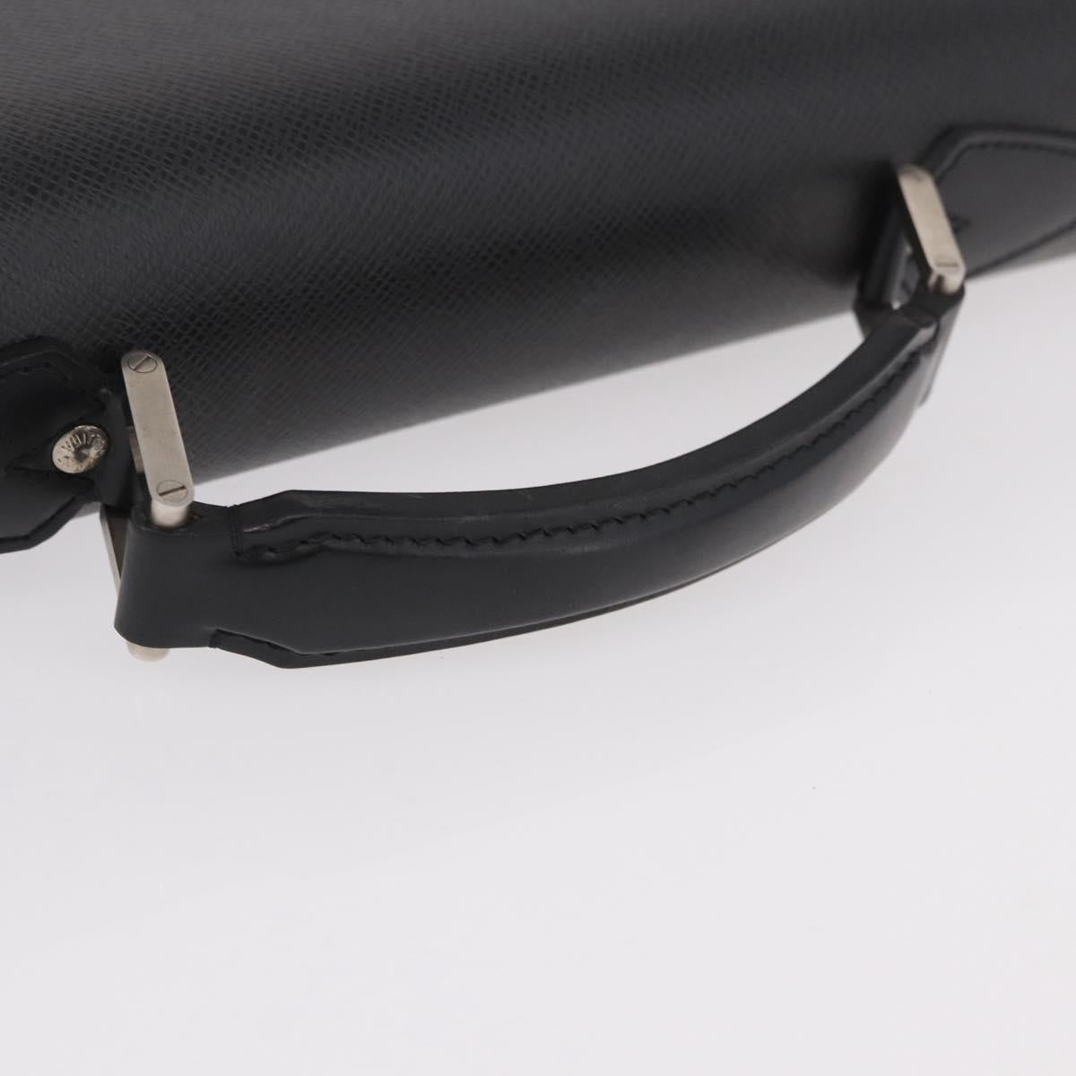LOUIS VUITTON Taiga Serviette Moskova Business Bag Ardoise M30032 Auth 186217