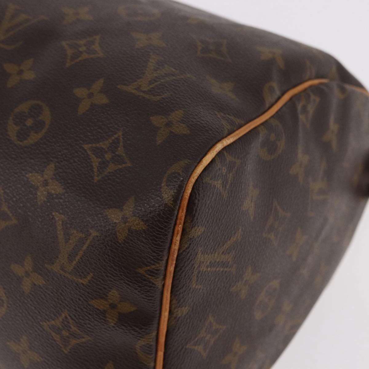 LOUIS VUITTON Monogram Speedy 30 Hand Bag M41526 LV Auth 186218A