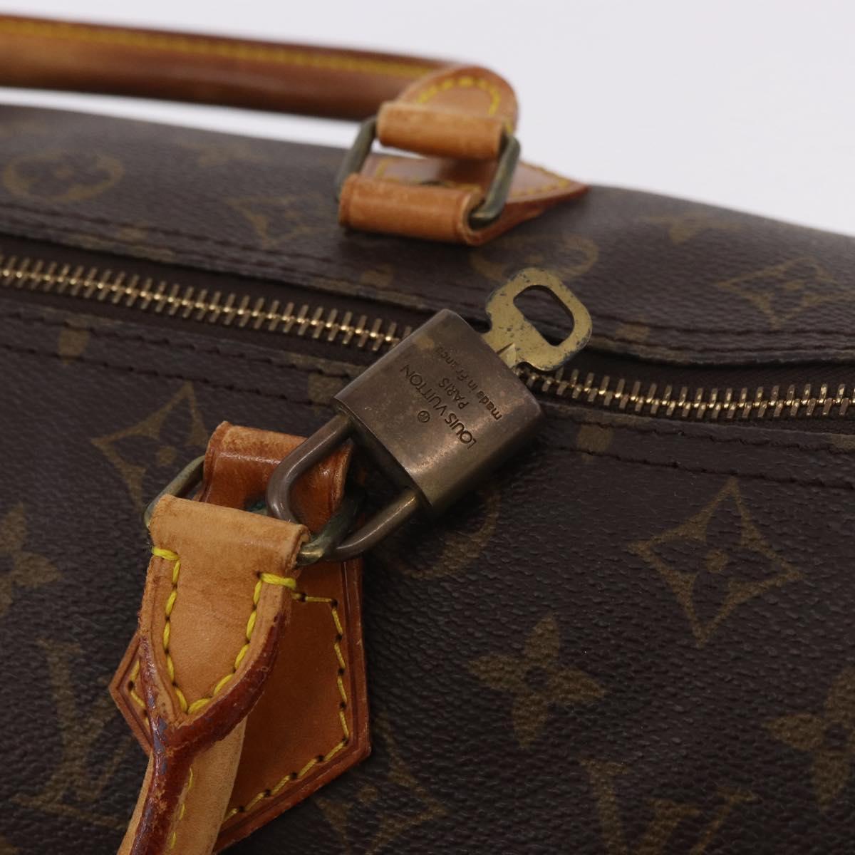 LOUIS VUITTON Monogram Speedy 30 Hand Bag M41526 LV Auth 186218A