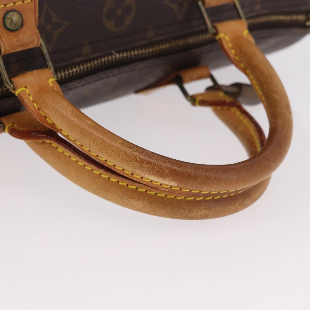 LOUIS VUITTON Monogram Speedy 30 Hand Bag M41526 LV Auth 186218A