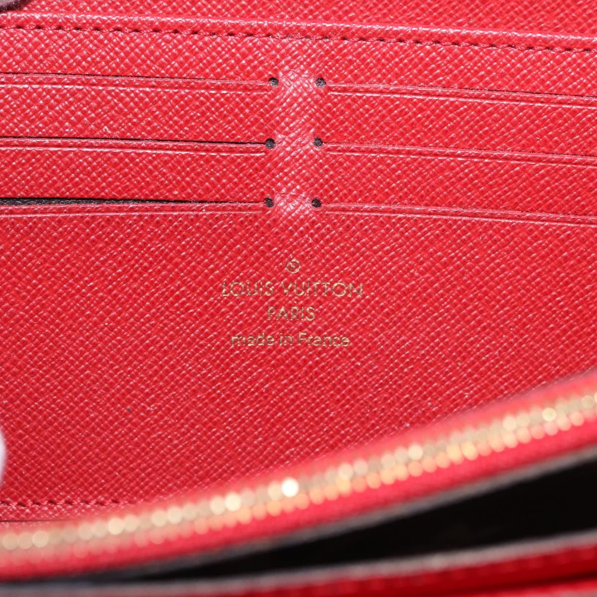 LOUIS VUITTON Monogram Zippy Wallet Tiro Long Wallet M61854 LV Auth 186231A