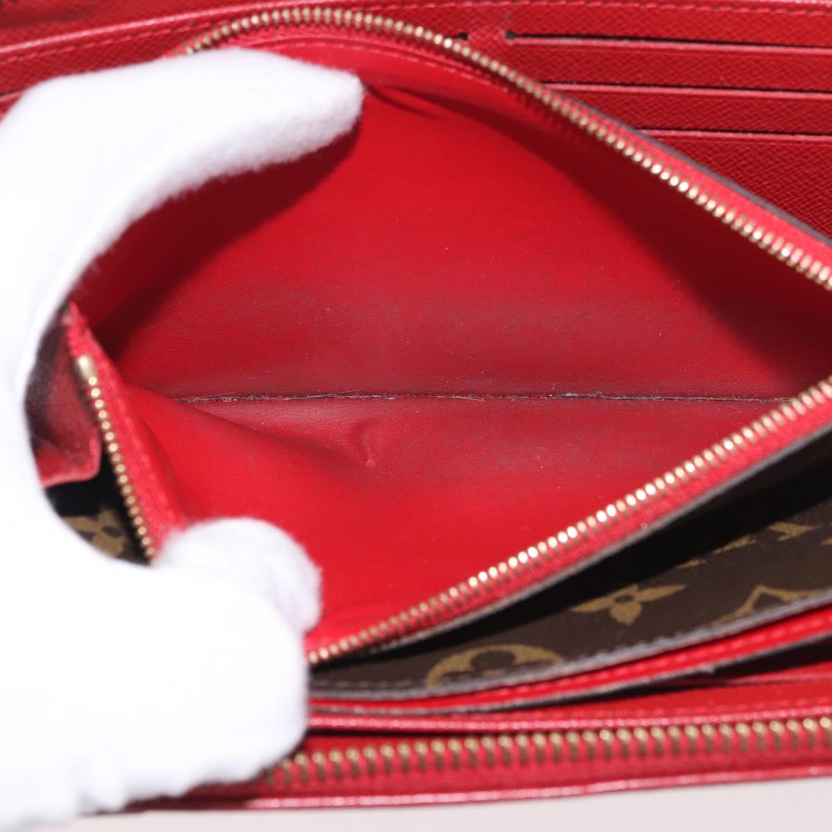 LOUIS VUITTON Monogram Zippy Wallet Tiro Long Wallet M61854 LV Auth 186231A