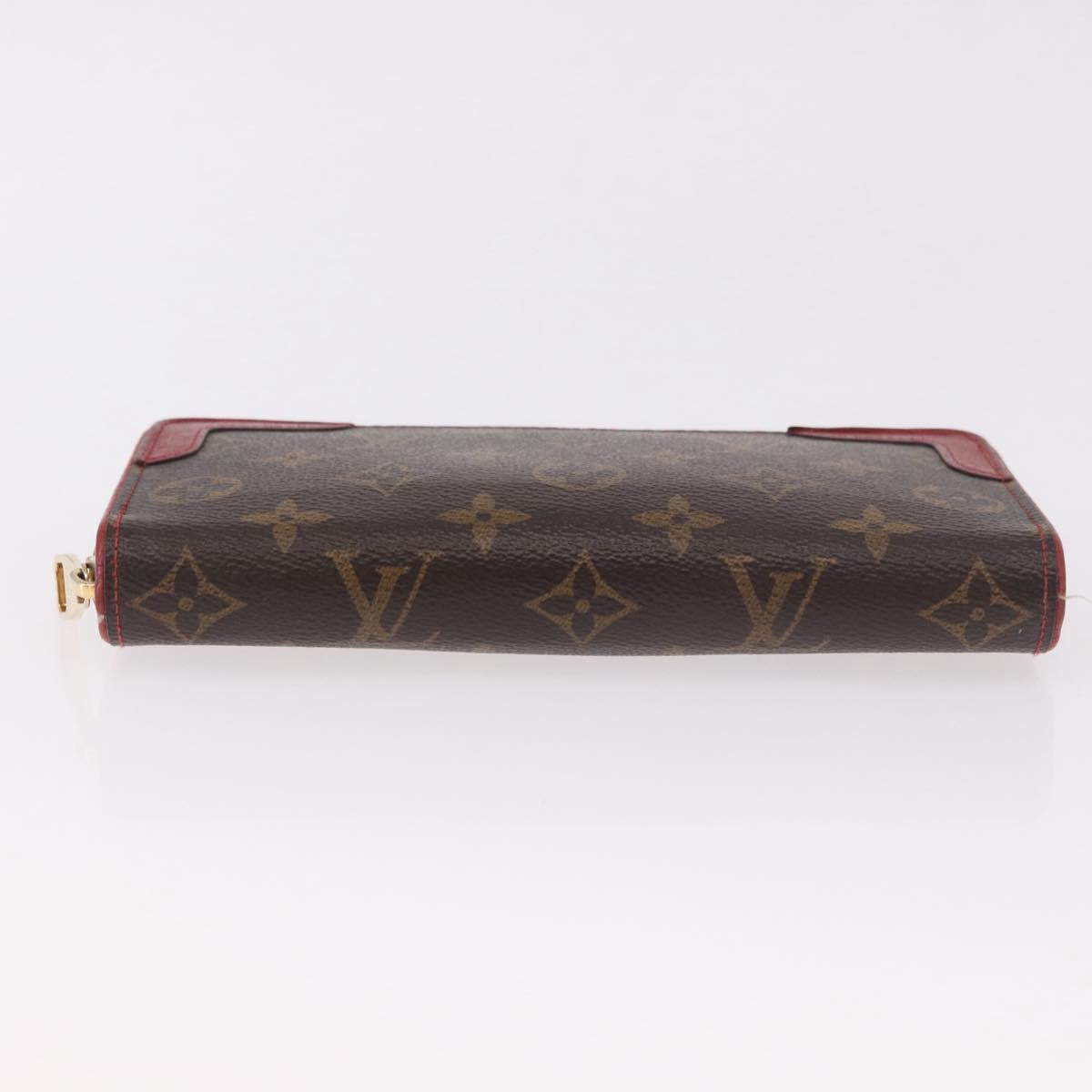 LOUIS VUITTON Monogram Zippy Wallet Tiro Long Wallet M61854 LV Auth 186231A