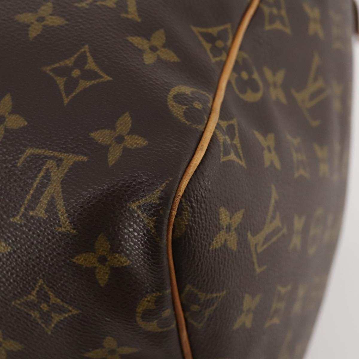 LOUIS VUITTON Monogram Keepall 55 Boston Bag M41424 LV Auth 186234A