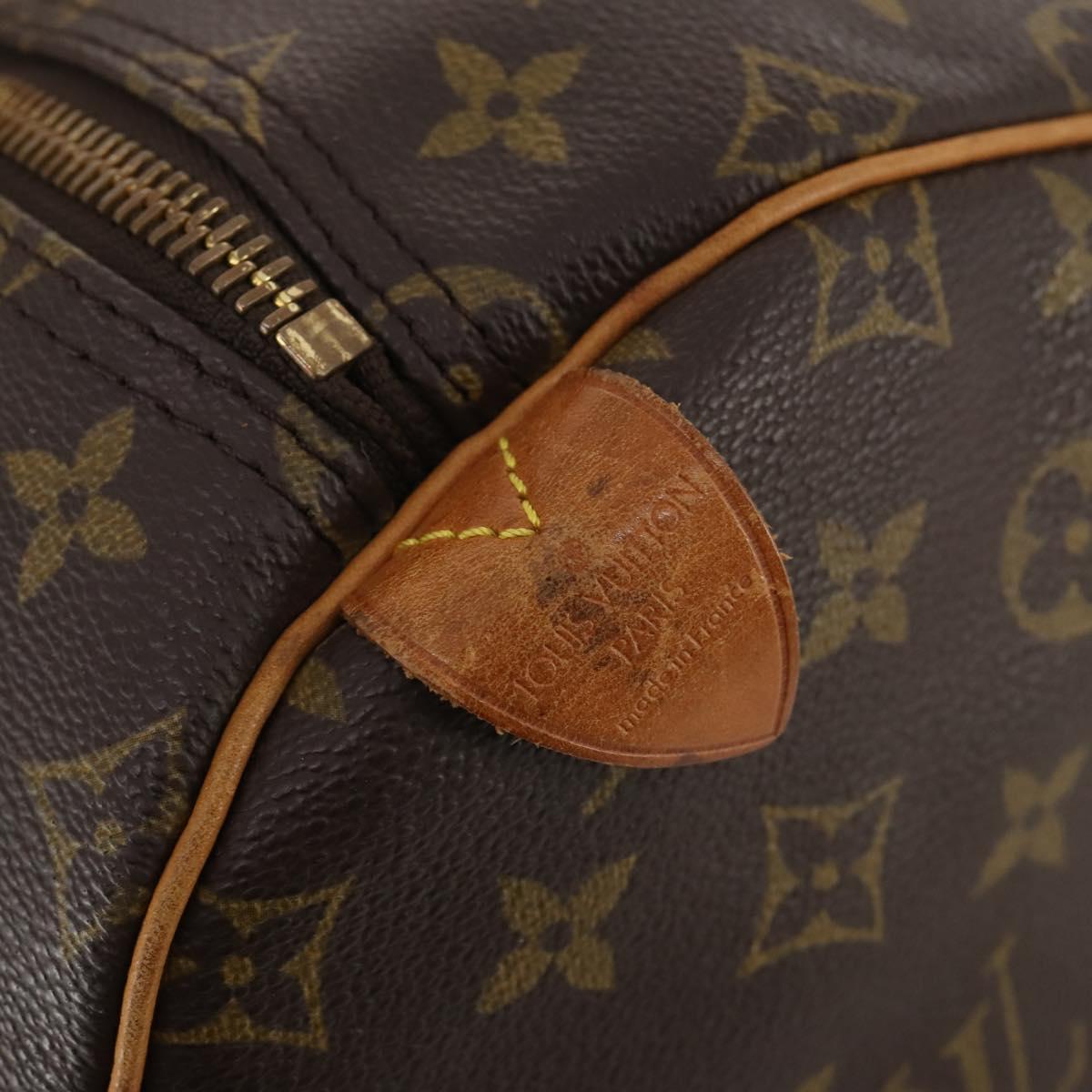 LOUIS VUITTON Monogram Keepall 55 Boston Bag M41424 LV Auth 186234A