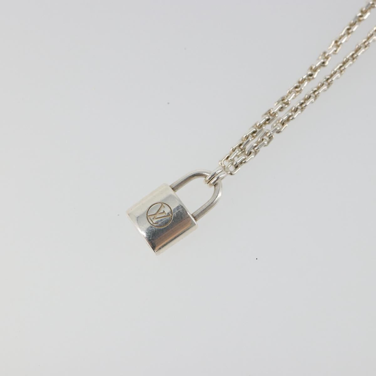 LOUIS VUITTON Bracelet Silver Lockit Bracelet Ag925 Silver Q95450 Auth 186237A