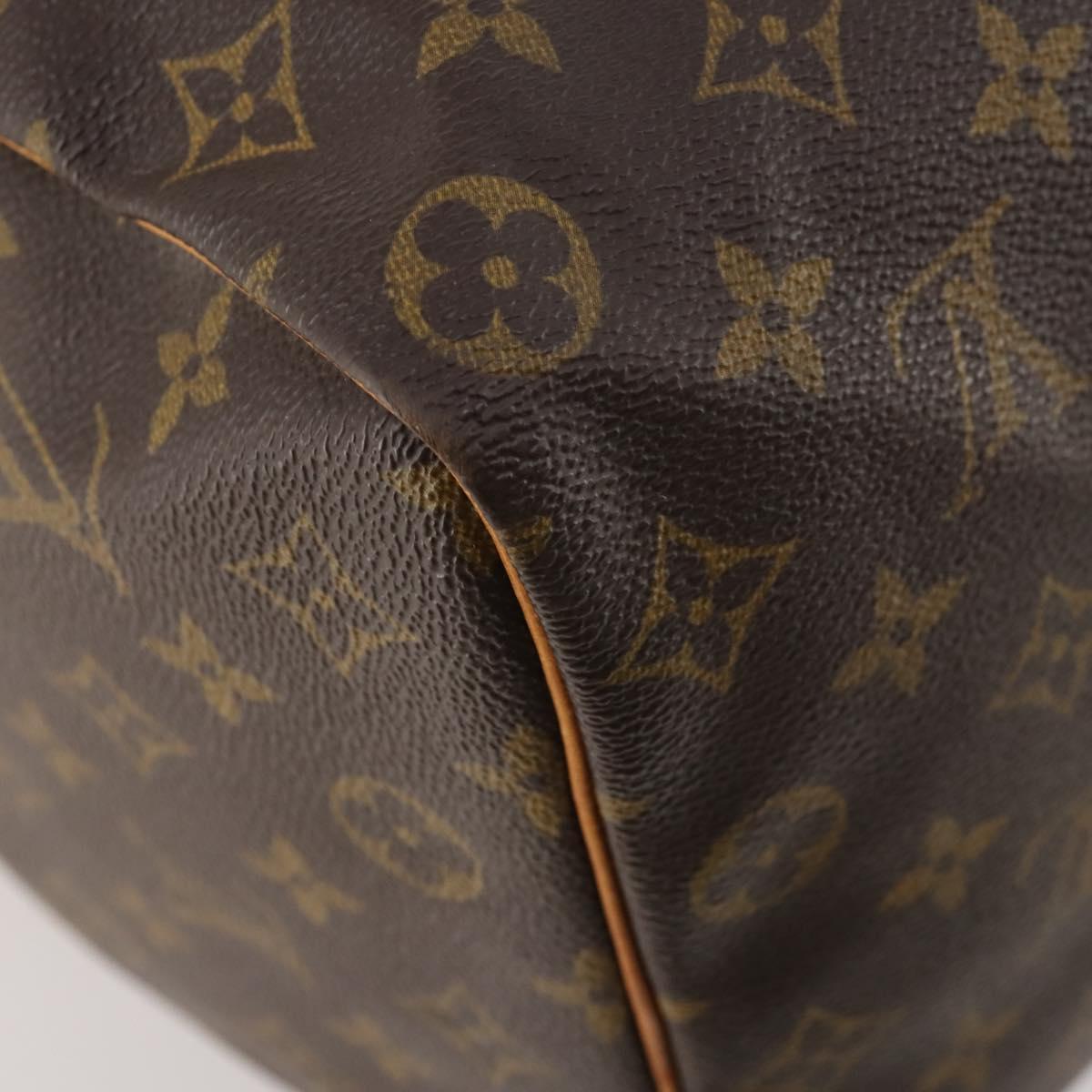 LOUIS VUITTON Monogram Keepall 50 Boston Bag M41426 LV Auth 186242A