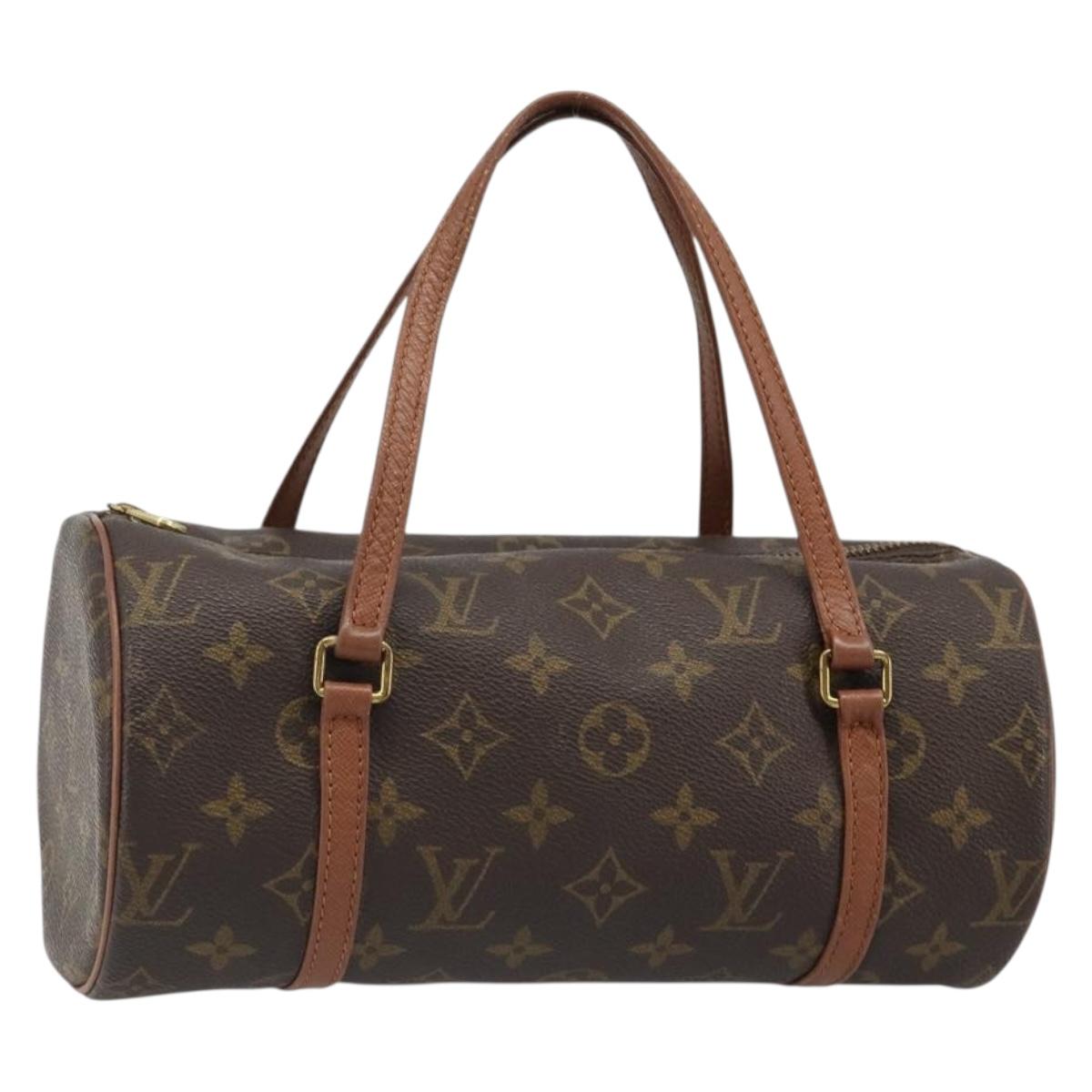 LOUIS VUITTON Monogram Papillon 30 Hand Bag M51385 LV Auth 186243