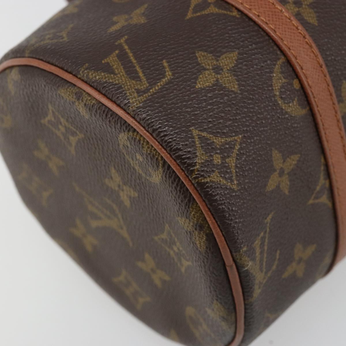 LOUIS VUITTON Monogram Papillon 30 Hand Bag M51385 LV Auth 186243
