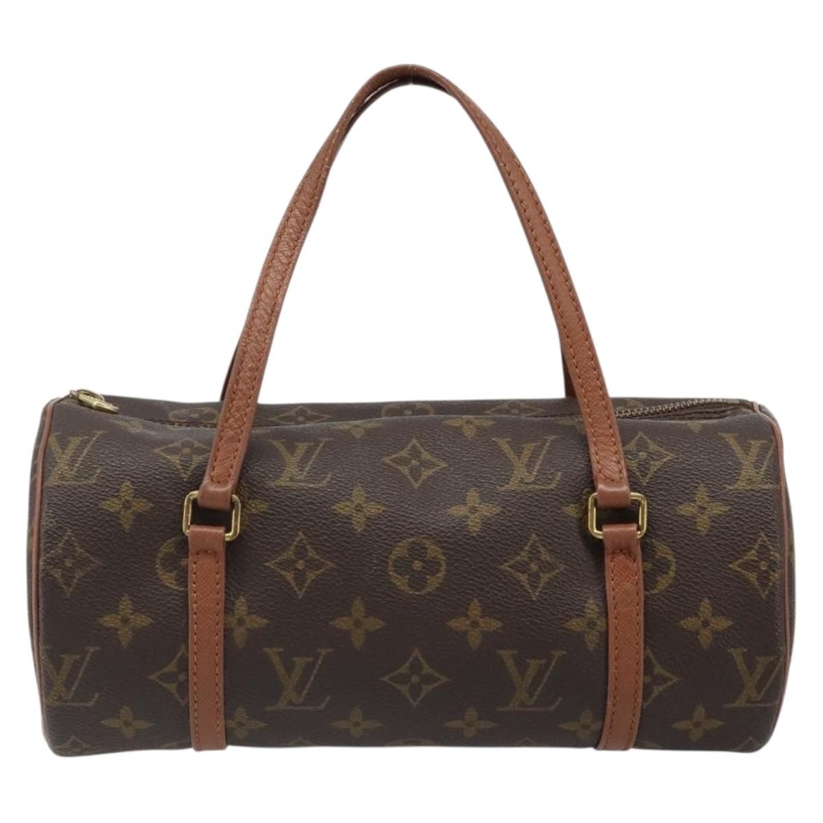 LOUIS VUITTON Monogram Papillon 30 Hand Bag M51385 LV Auth 186243
