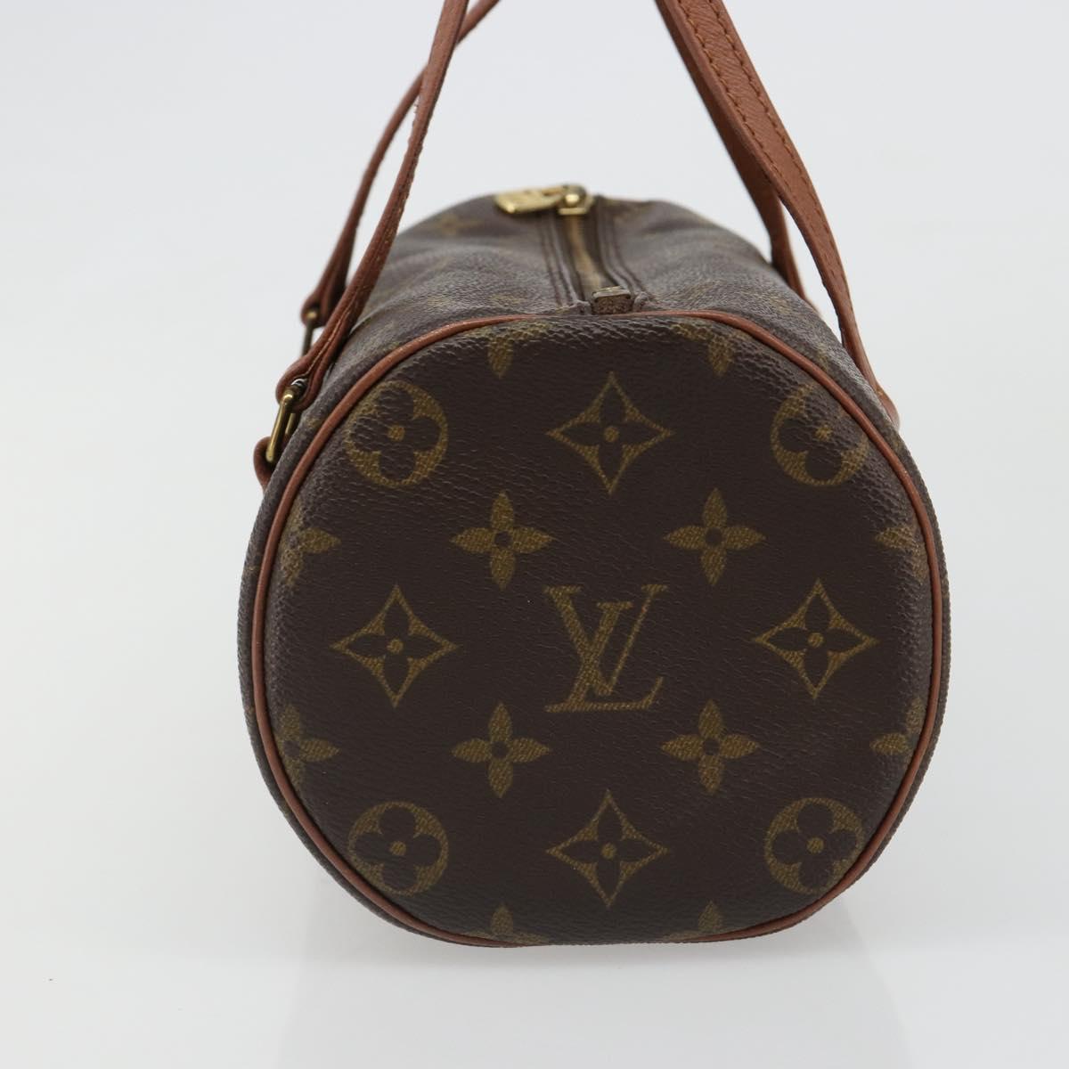 LOUIS VUITTON Monogram Papillon 30 Hand Bag M51385 LV Auth 186243