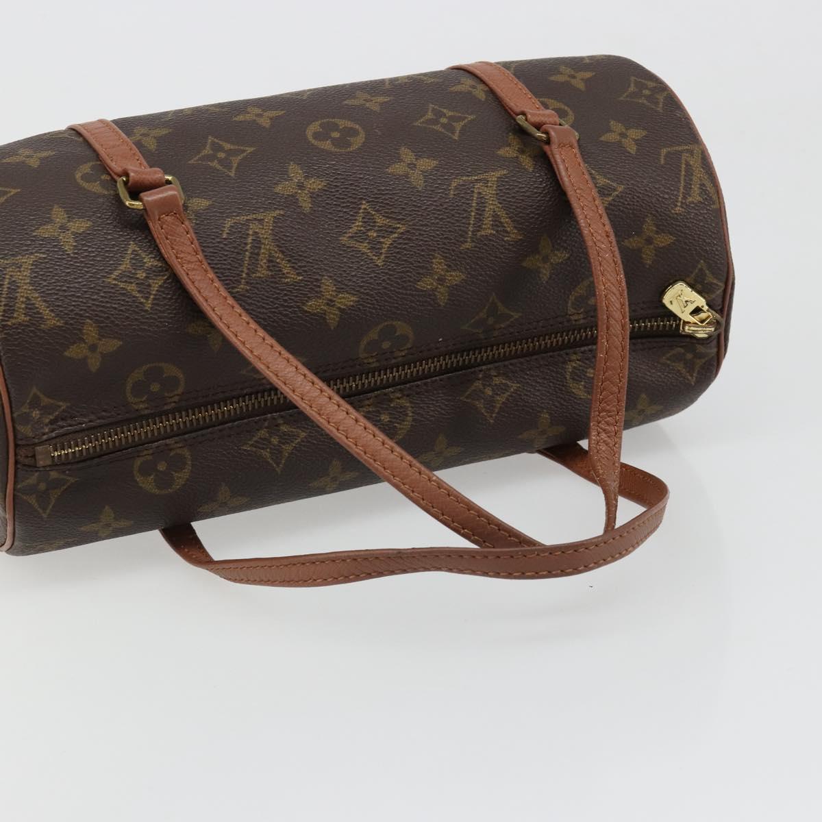 LOUIS VUITTON Monogram Papillon 30 Hand Bag M51385 LV Auth 186243