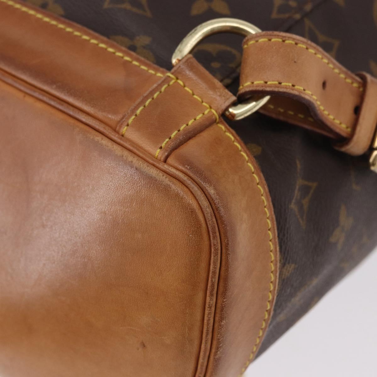 LOUIS VUITTON Monogram Montsouris MM Backpack M51136 LV Auth 186246A