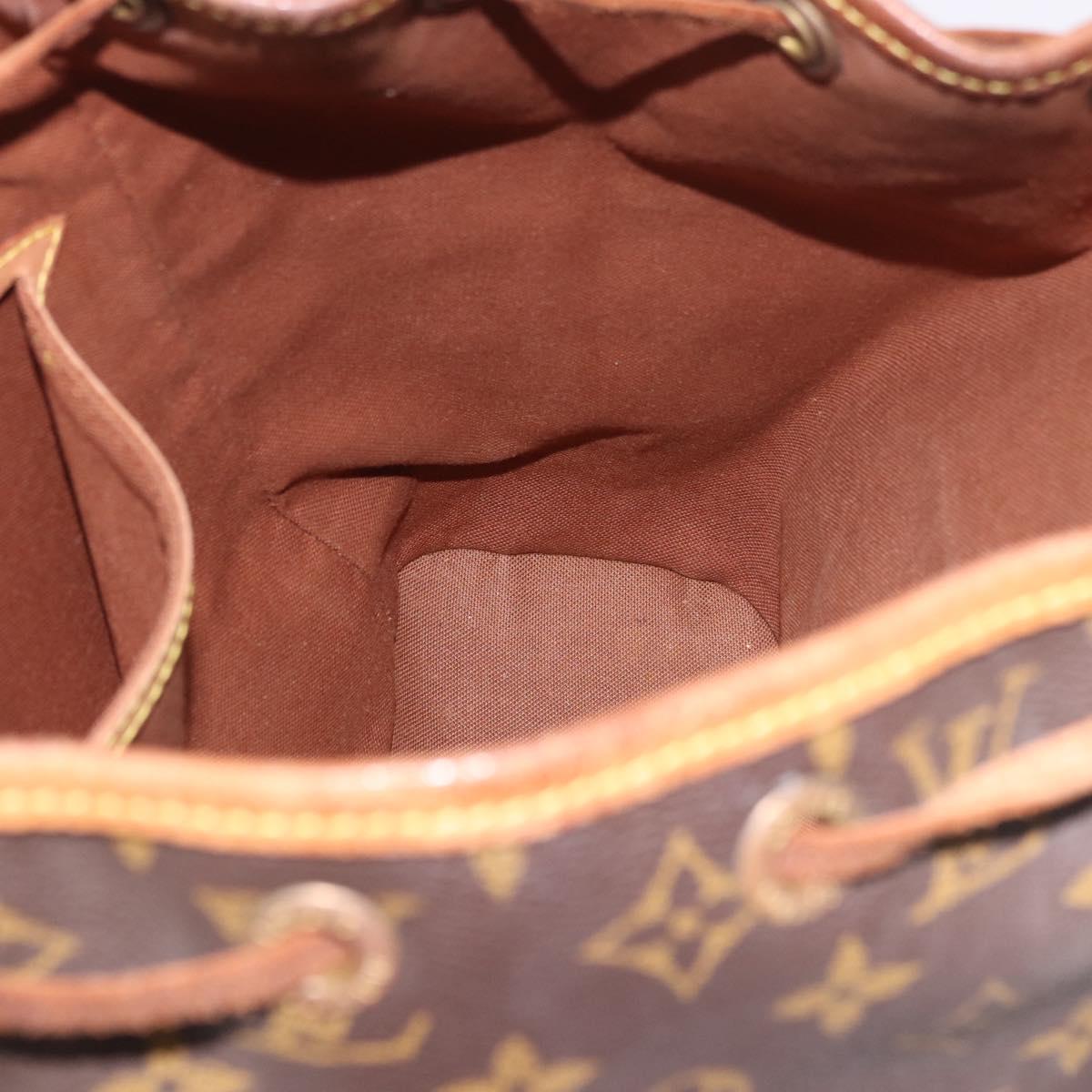 LOUIS VUITTON Monogram Montsouris MM Backpack M51136 LV Auth 186246A