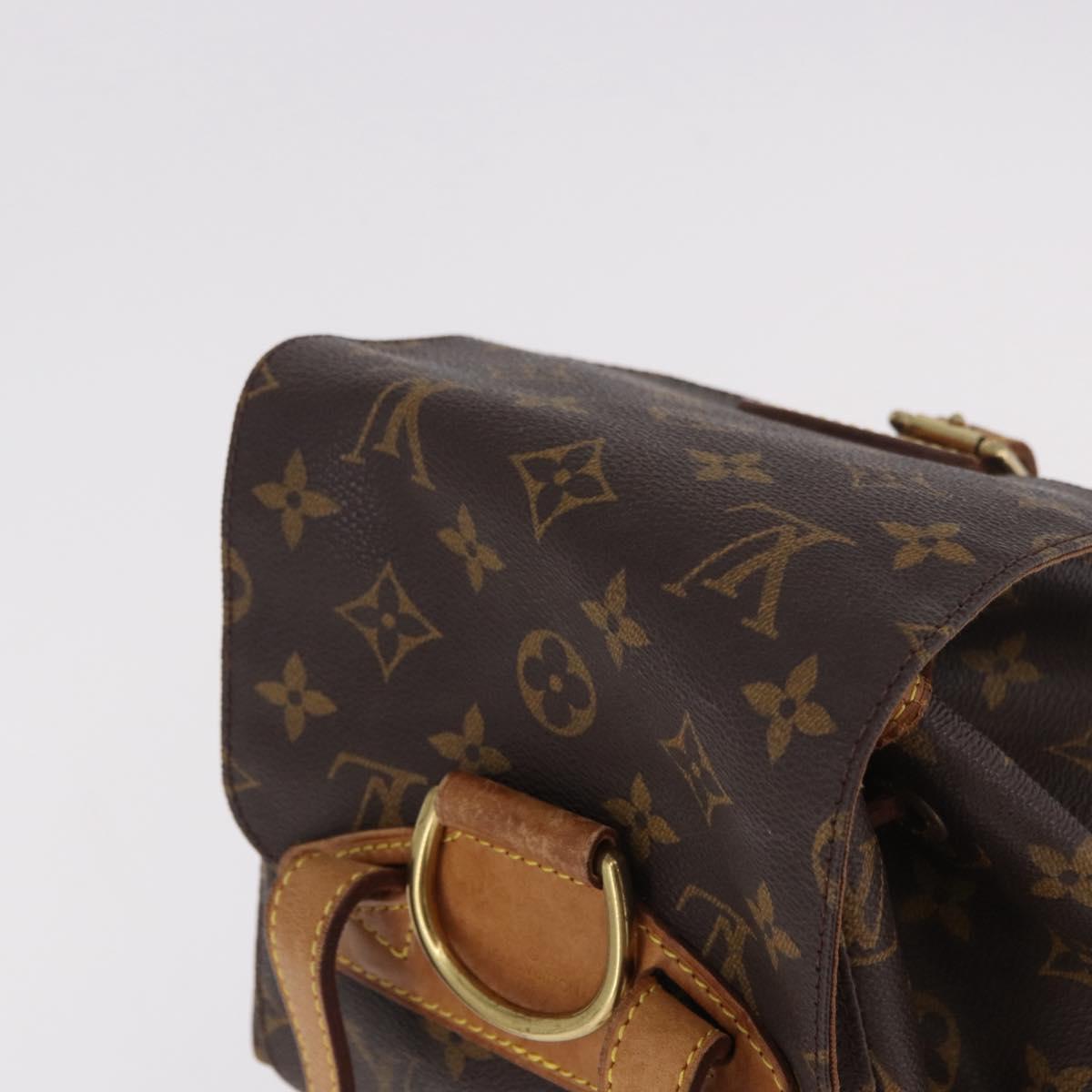 LOUIS VUITTON Monogram Montsouris MM Backpack M51136 LV Auth 186246A