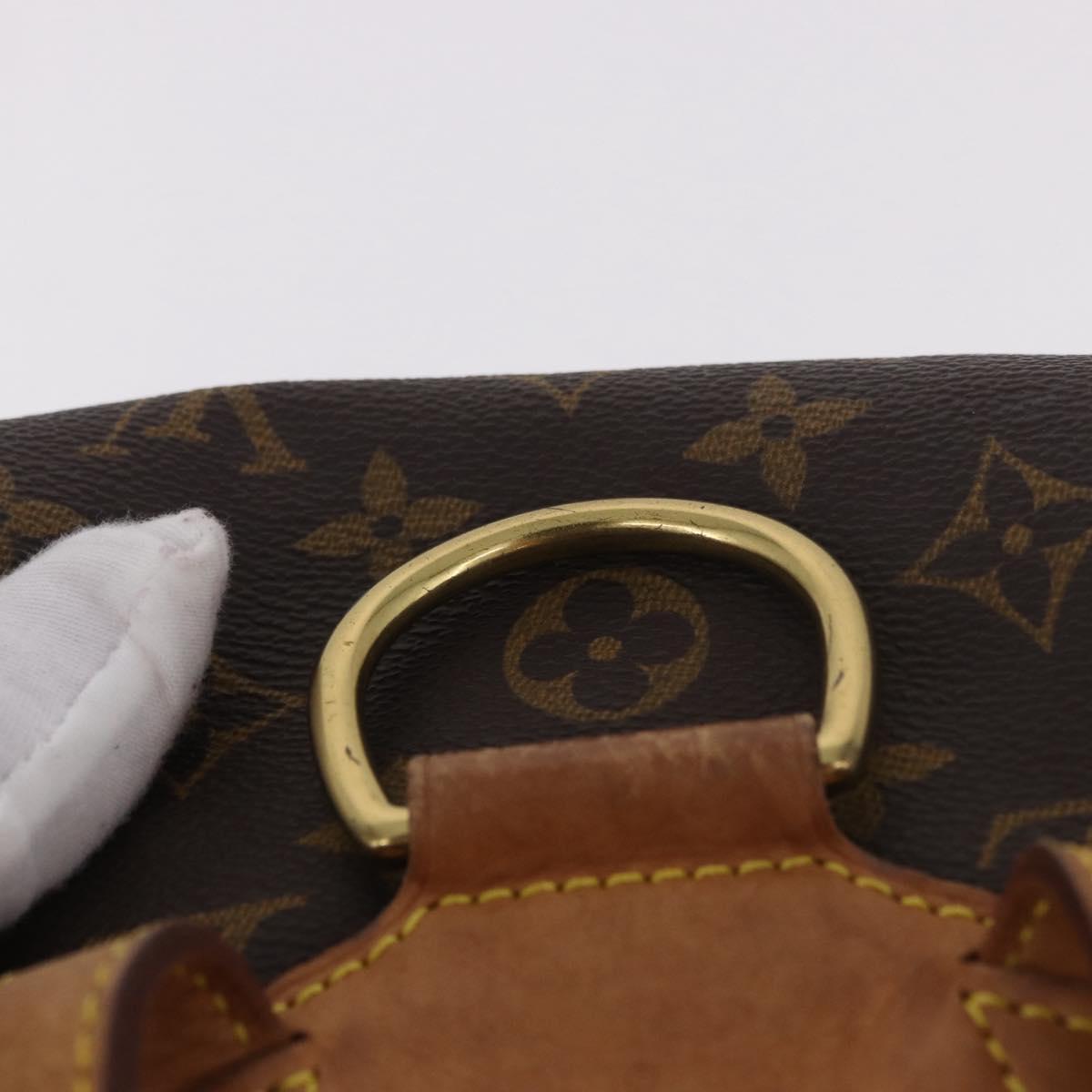 LOUIS VUITTON Monogram Montsouris MM Backpack M51136 LV Auth 186246A