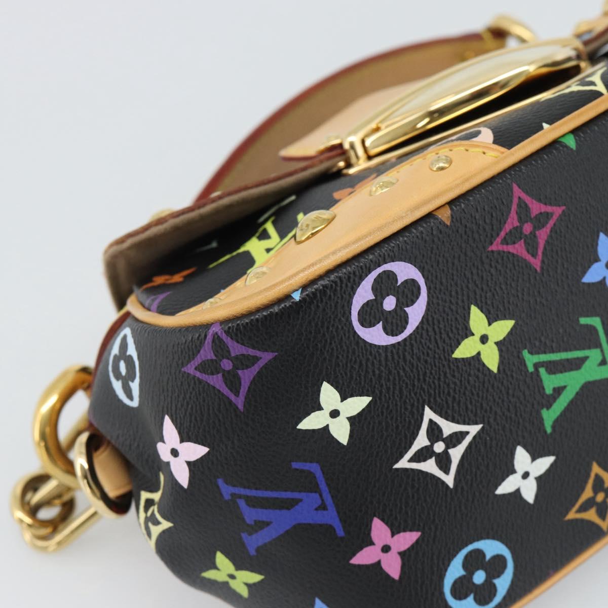 LOUIS VUITTON Monogram Multicolor Marilyn Bag Black M40207 LV Auth 186250SAV